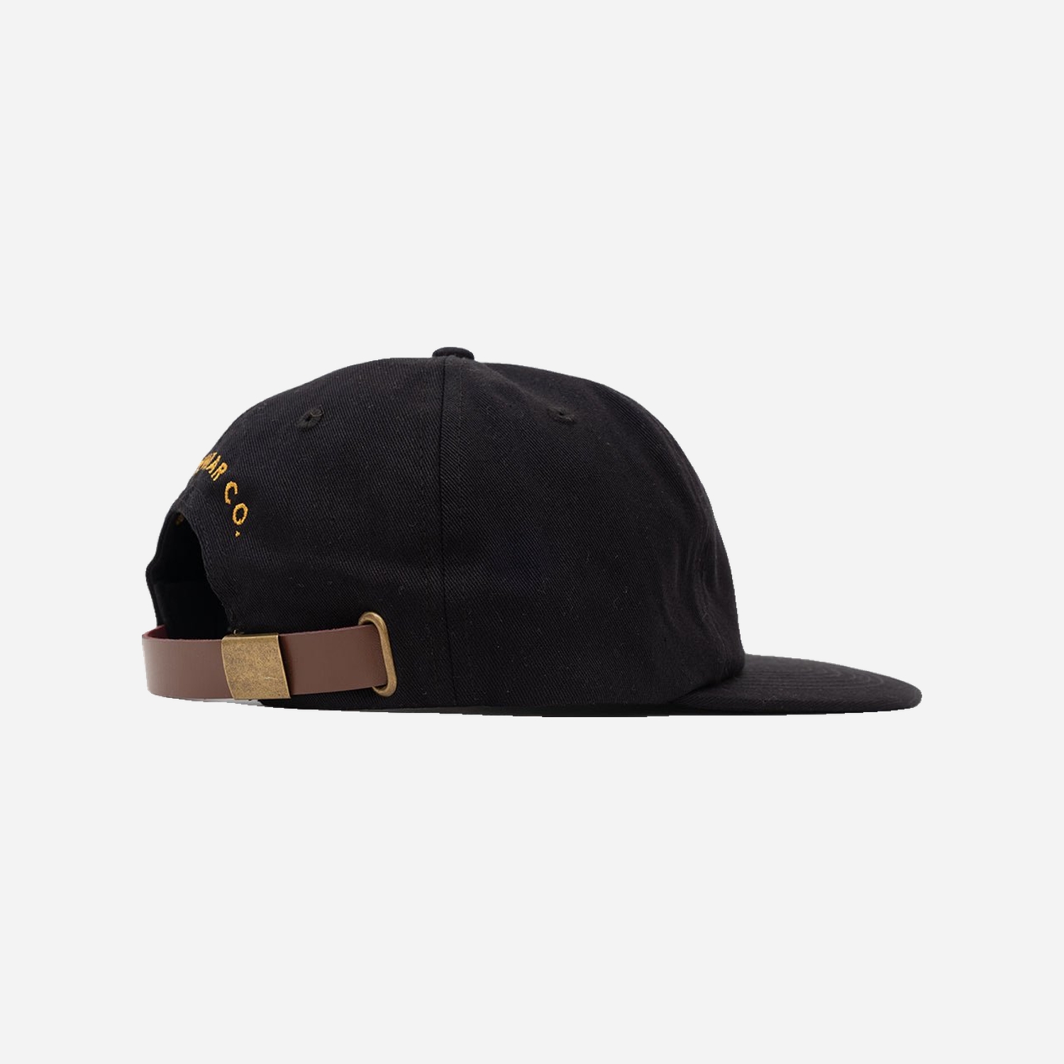 Parlez Ashton 5.5 Panel Snapback Cap - Black