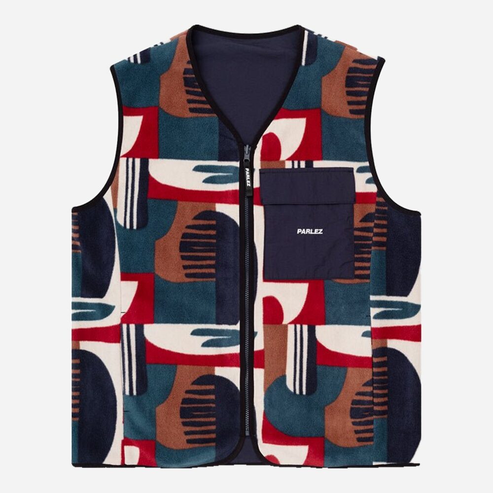 Parlez Duplex Reversible Gilet - Midnight Parlez Duplex Reversible Gilet - Midnight