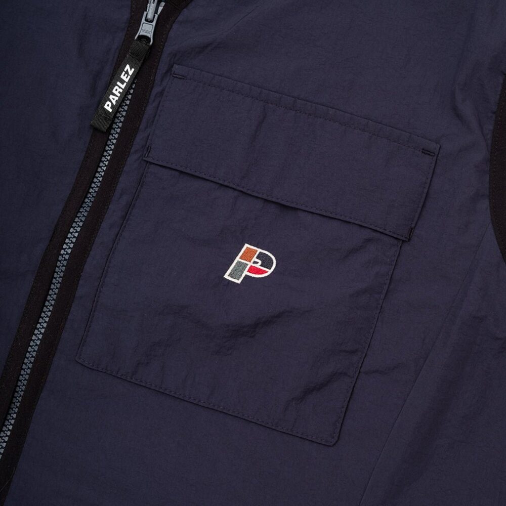 Parlez Duplex Reversible Gilet - Midnight Parlez Duplex Reversible Gilet - Midnight
