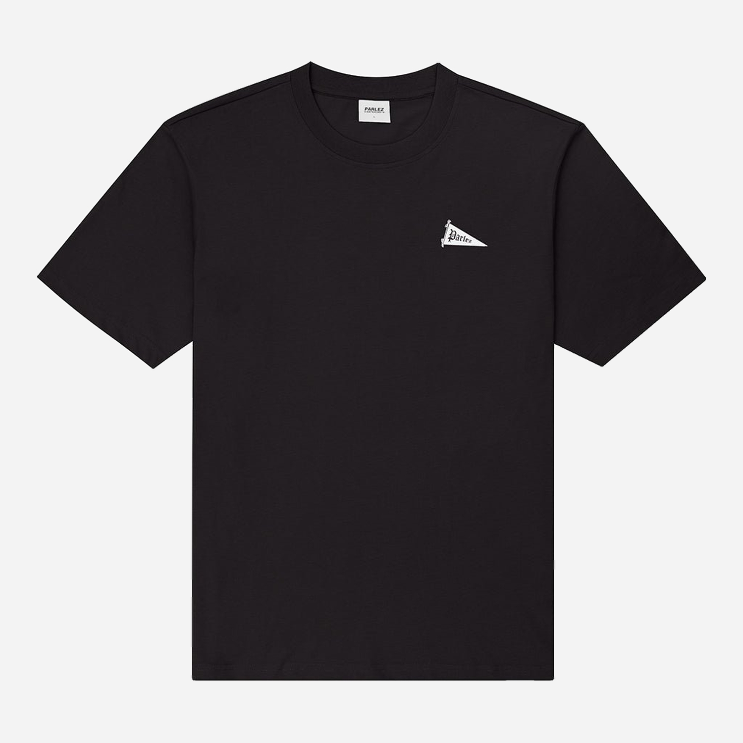 Parlez Pennant Tee - Black