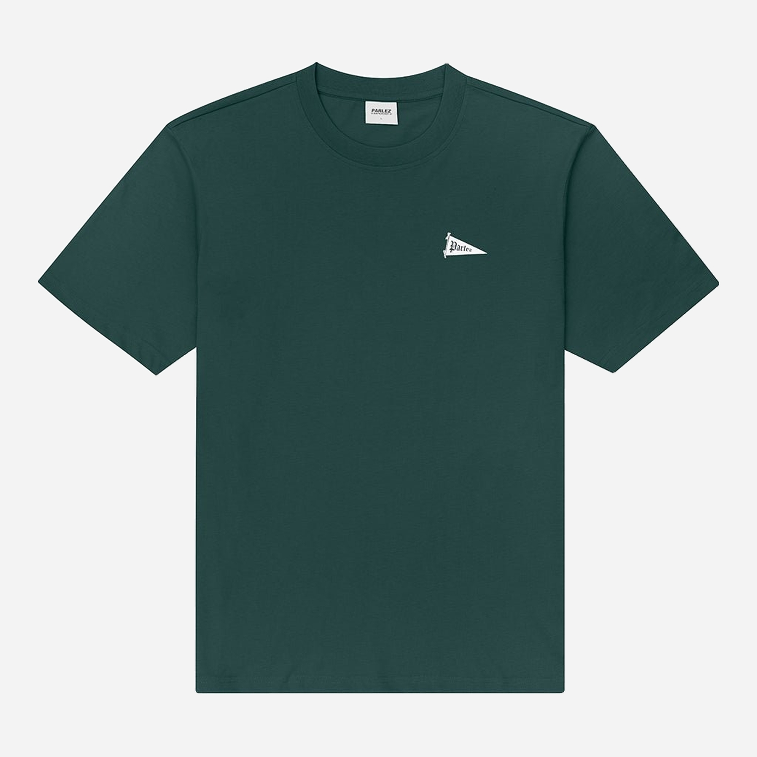 Parlez Pennant Tee - Deep Green