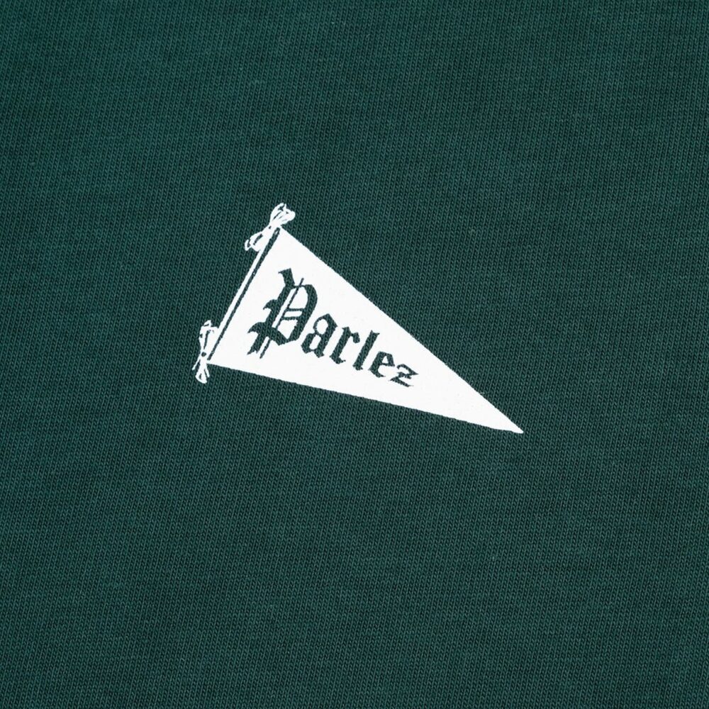 Parlez Pennant Tee - Deep Green Parlez Pennant Tee - Deep Green