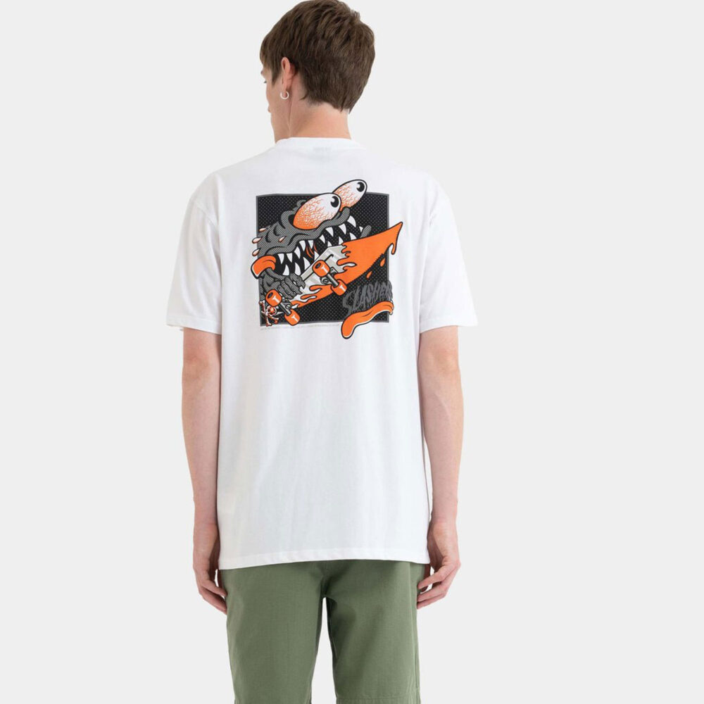 Santa Cruz Meek Slasher Box Tee - White