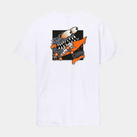 Santa Cruz Meek Slasher Box Tee - White Santa Cruz Meek Slasher Box Tee - White