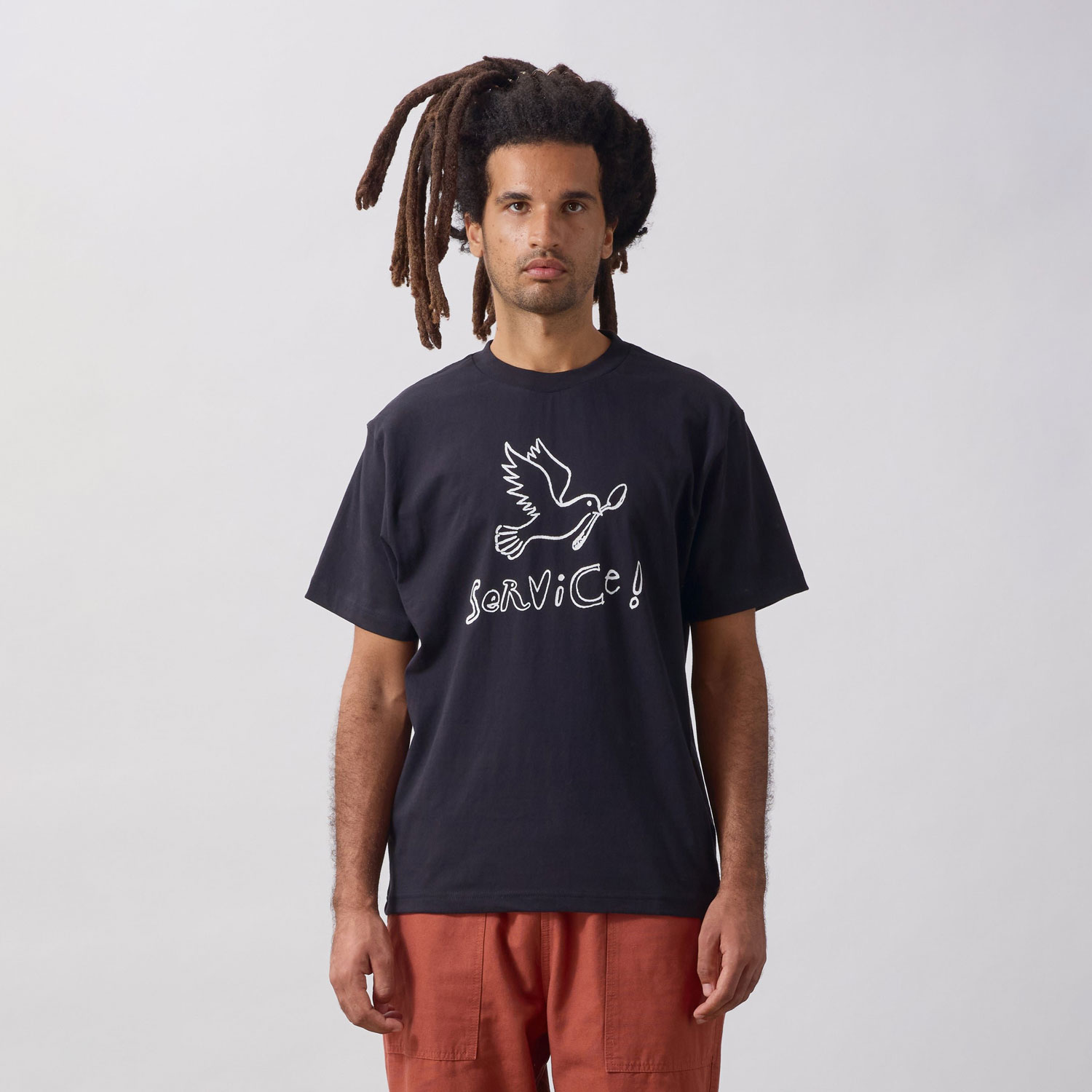 Service Works Dove Tee - Black