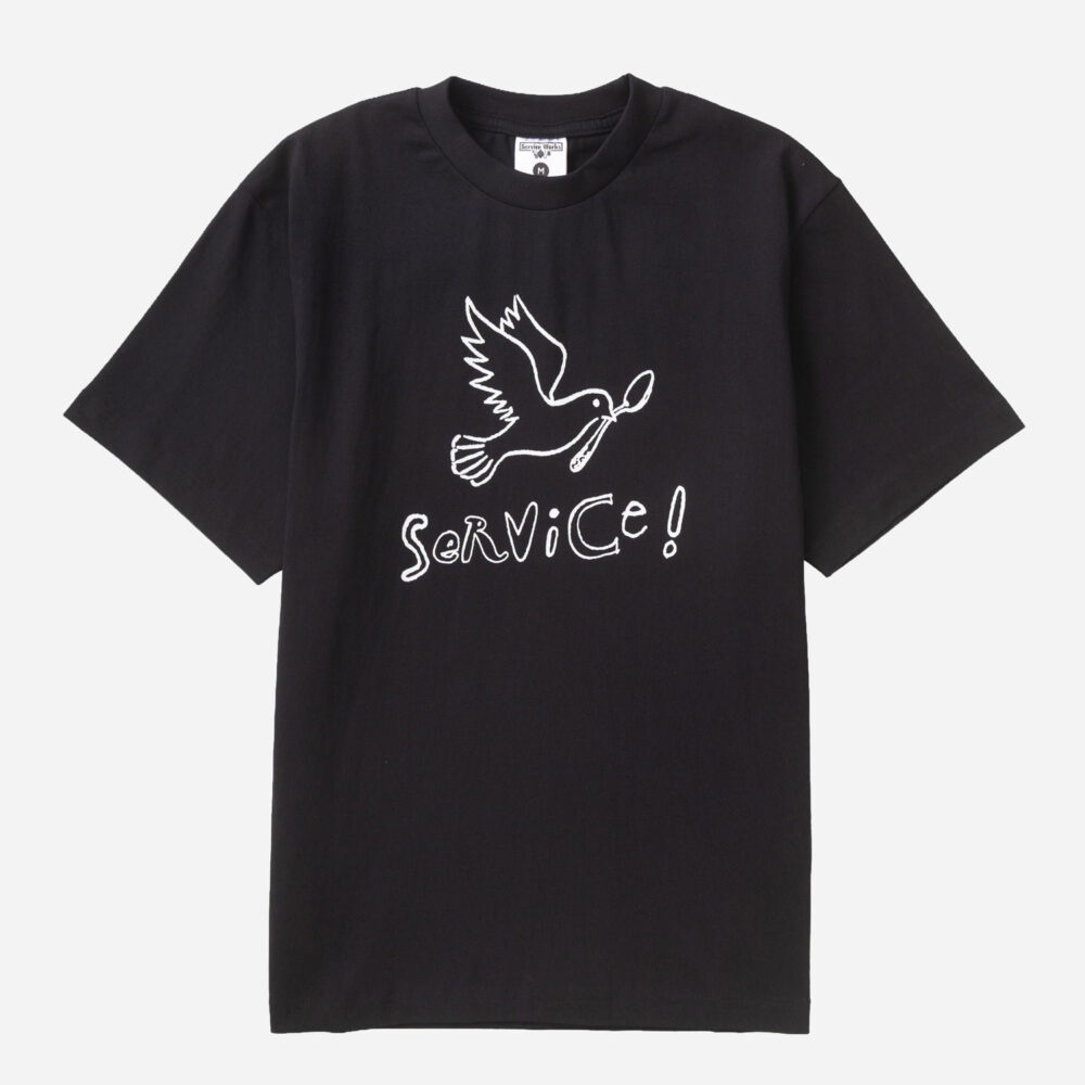 Service Works Dove Tee - Black