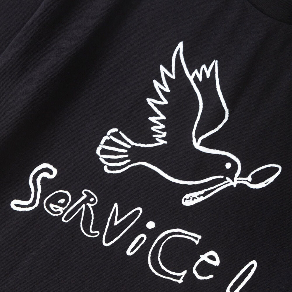 Service Works Dove Tee - Black