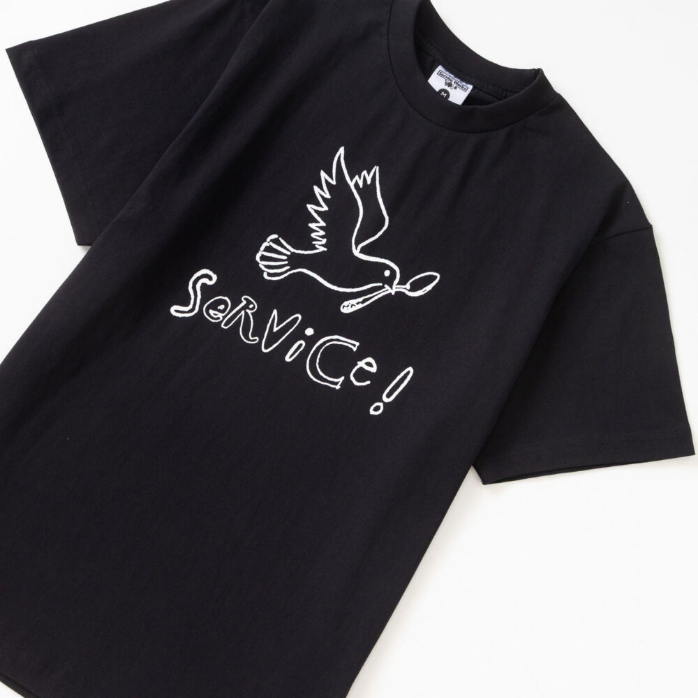 Service Works Dove Tee - Black