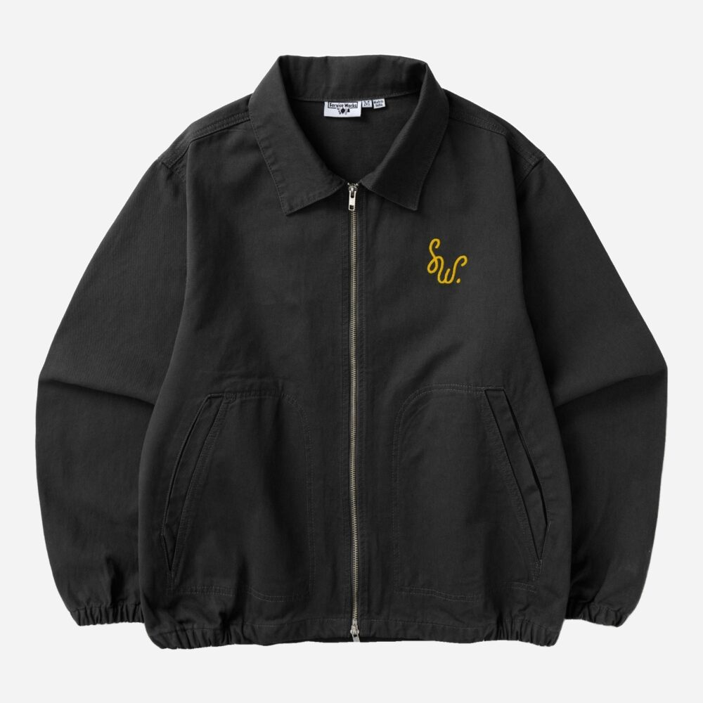 Service Works Dove Work Jacket - Black Service Works Dove Work Jacket - Black