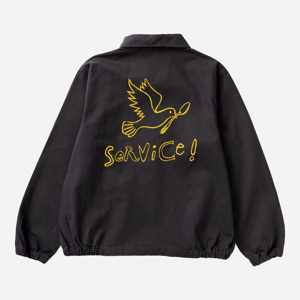 Service Works Dove Work Jacket - Black Service Works Dove Work Jacket - Black