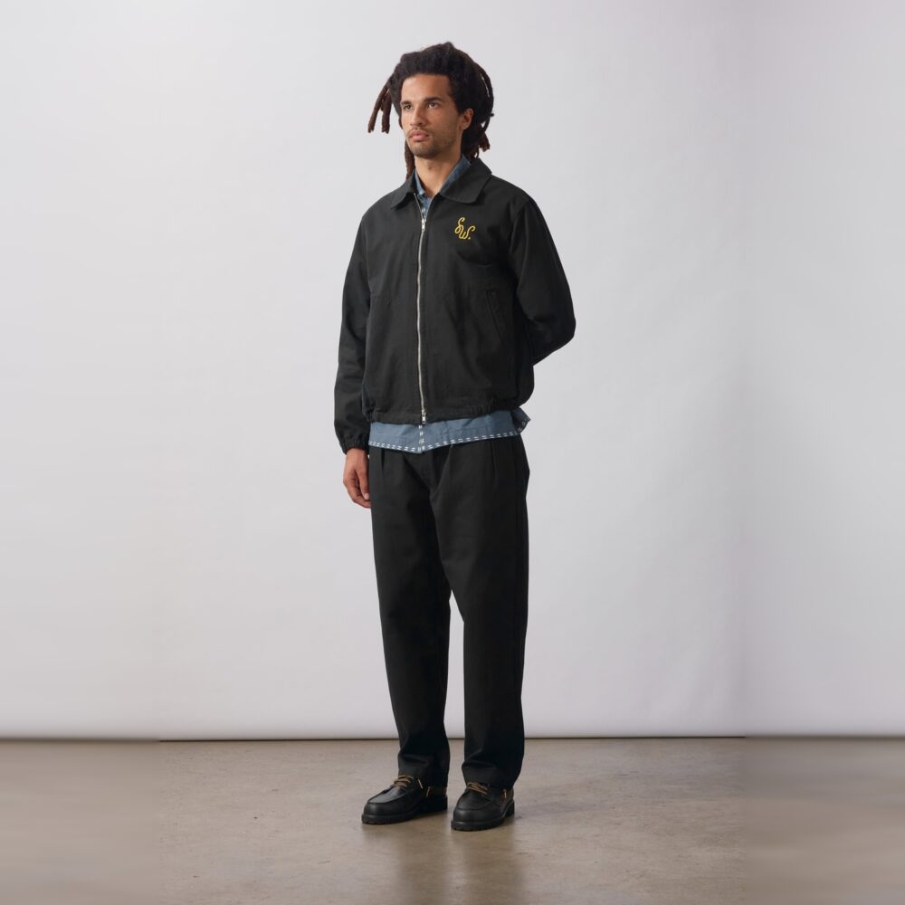 Service Works Dove Work Jacket - Black Service Works Dove Work Jacket - Black