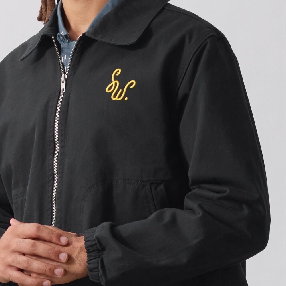 Service Works Dove Work Jacket - Black Service Works Dove Work Jacket - Black