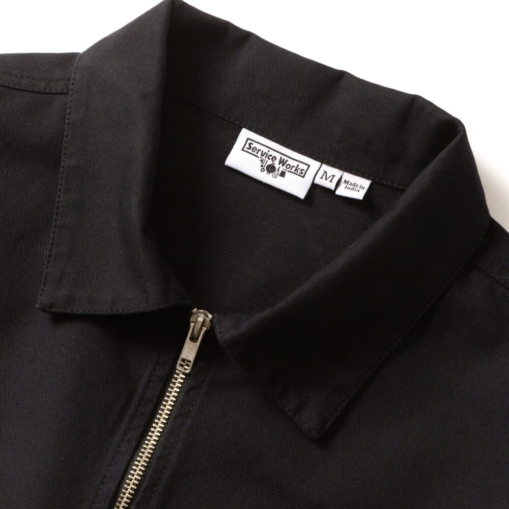 Service Works Dove Work Jacket - Black Service Works Dove Work Jacket - Black