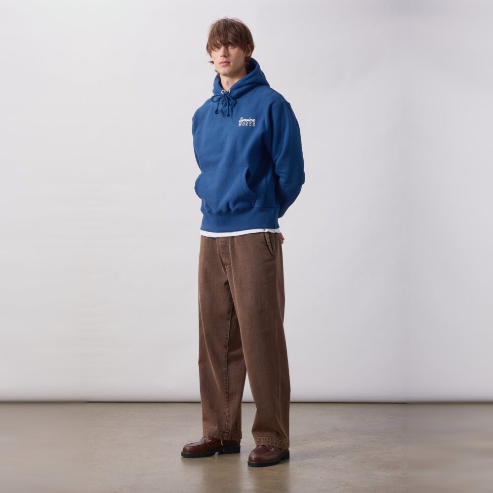 Service Works Eating Adventures Hoodie - Navy Service Works Eating Adventures Hoodie - Navy