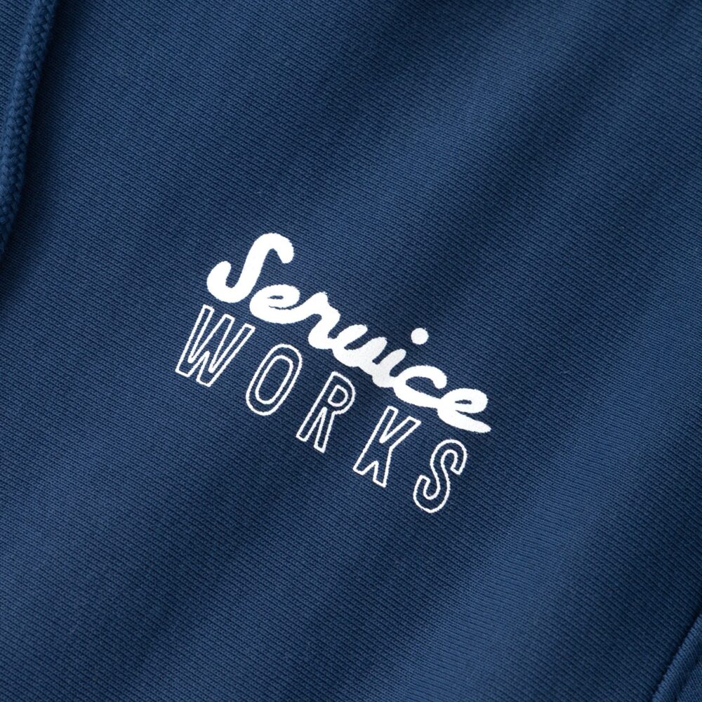 Service Works Eating Adventures Hoodie - Navy Service Works Eating Adventures Hoodie - Navy