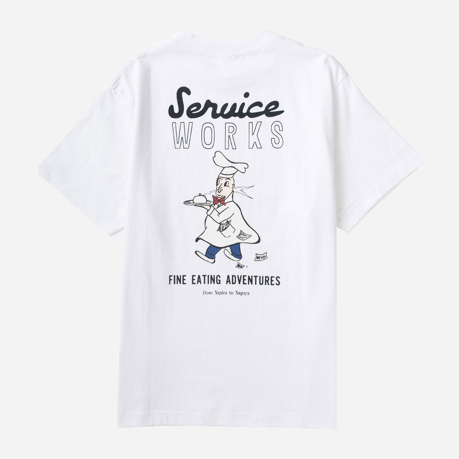 Service Works Eating Adventures Tee - White