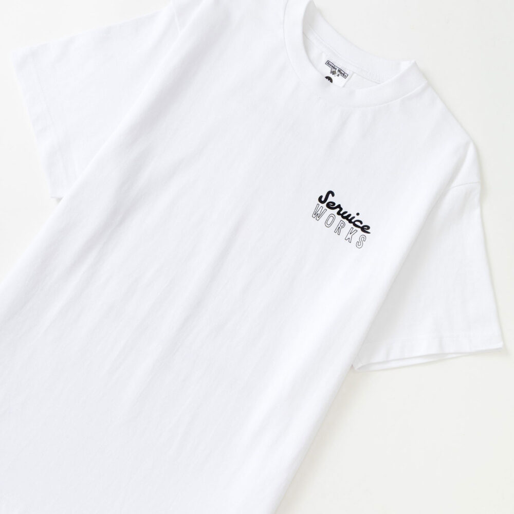 Service Works Eating Adventures Tee - White