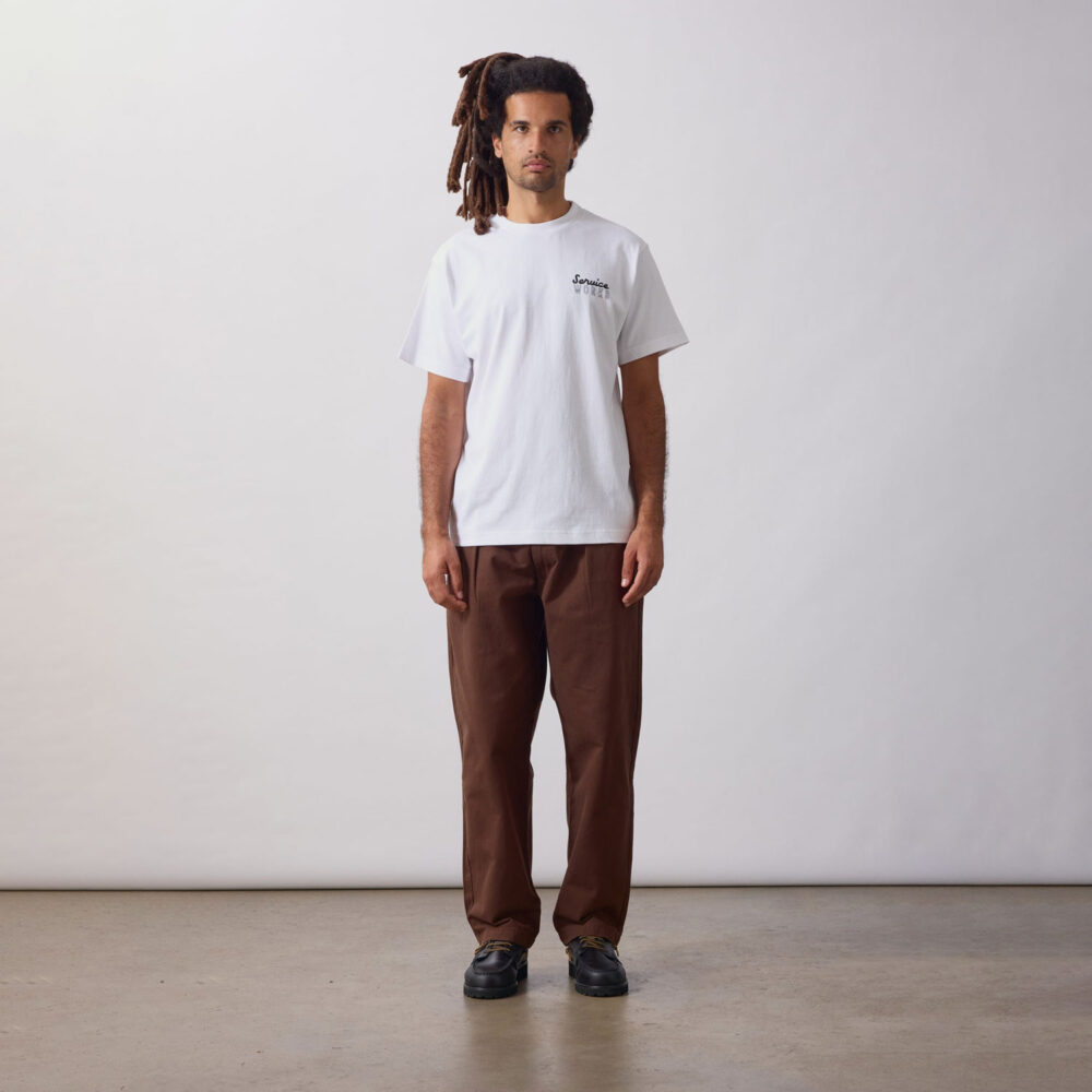 Service Works Eating Adventures Tee - White Service Works Eating Adventures Tee - White