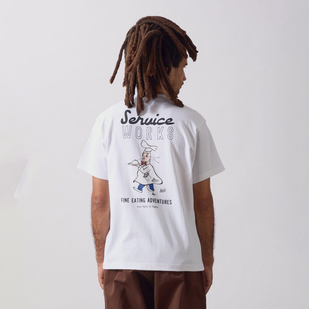 Service Works Eating Adventures Tee - White Service Works Eating Adventures Tee - White