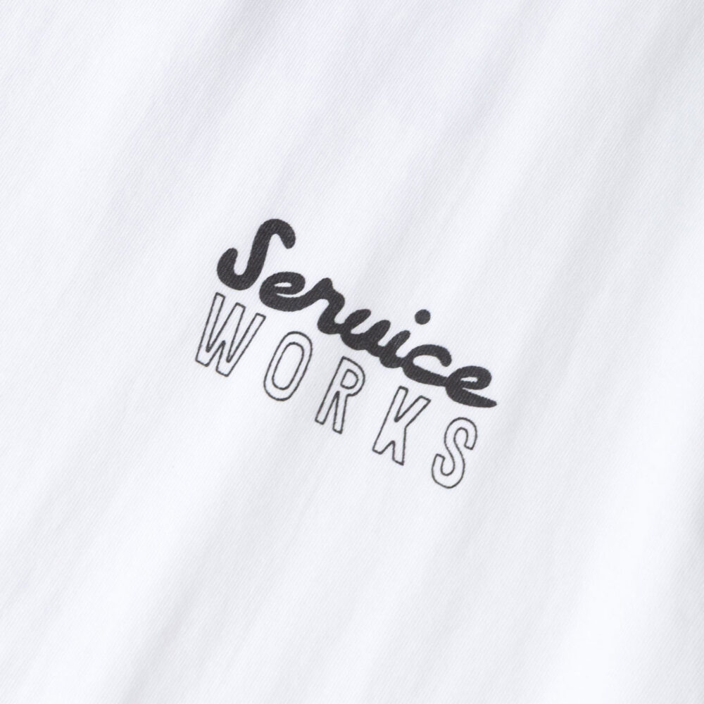 Service Works Eating Adventures Tee - White Service Works Eating Adventures Tee - White