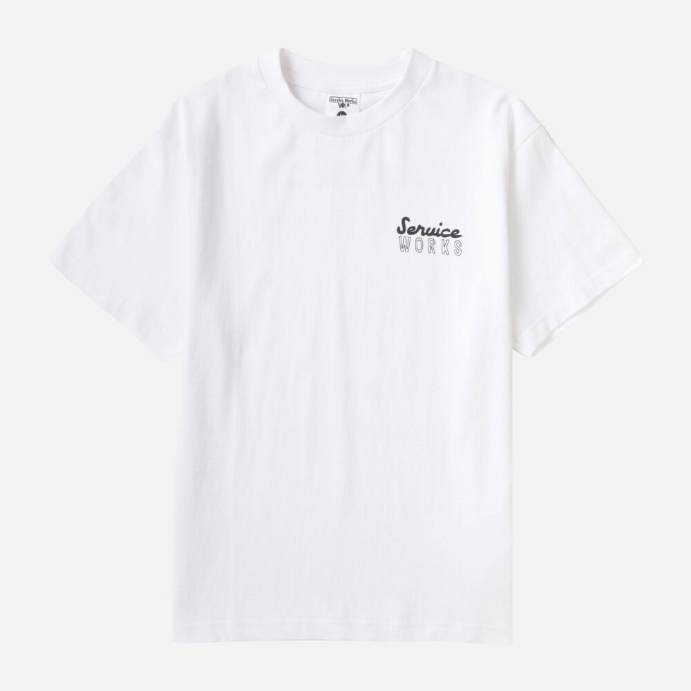 Service Works Eating Adventures Tee - White Service Works Eating Adventures Tee - White