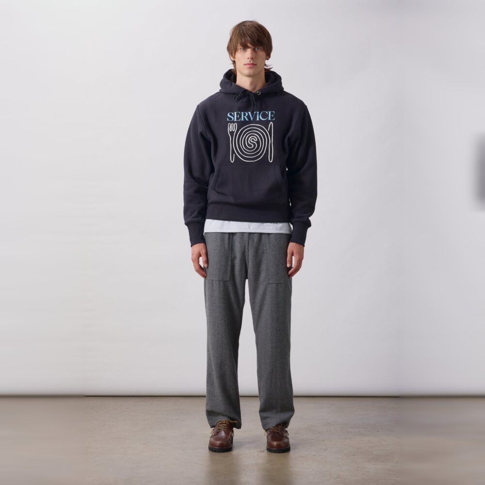 Service Works Flannel Chef Pant - Charcoal Service Works Flannel Chef Pant - Charcoal