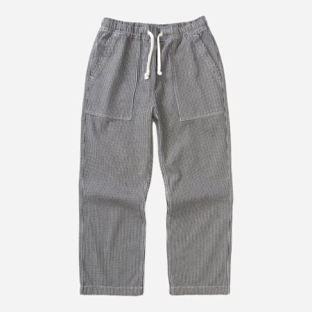 Service Works House Gingham Chef Pant - Black