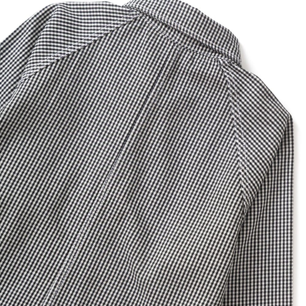 Service Works House Gingham FOH Overshirt - Black