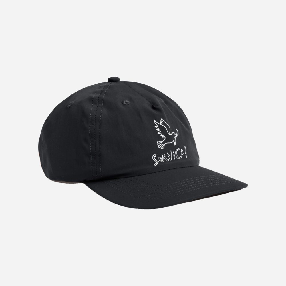Service Works Nylon Dove Cap - Black