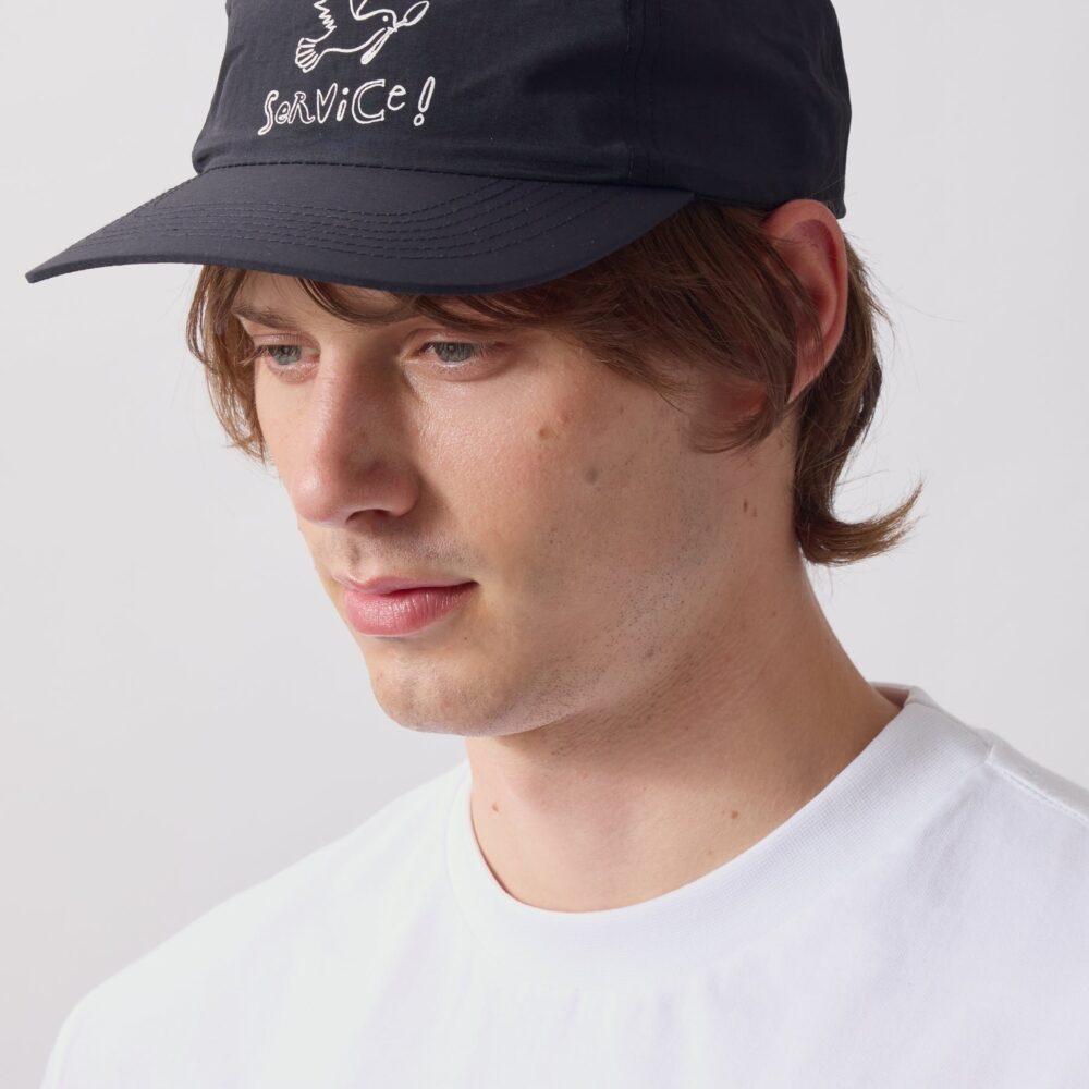 Service Works Nylon Dove Cap - Black