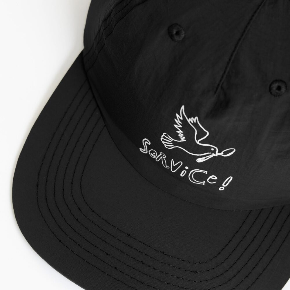 Service Works Nylon Dove Cap - Black