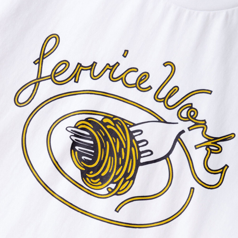 Service Works Spaghetti Tee - White
