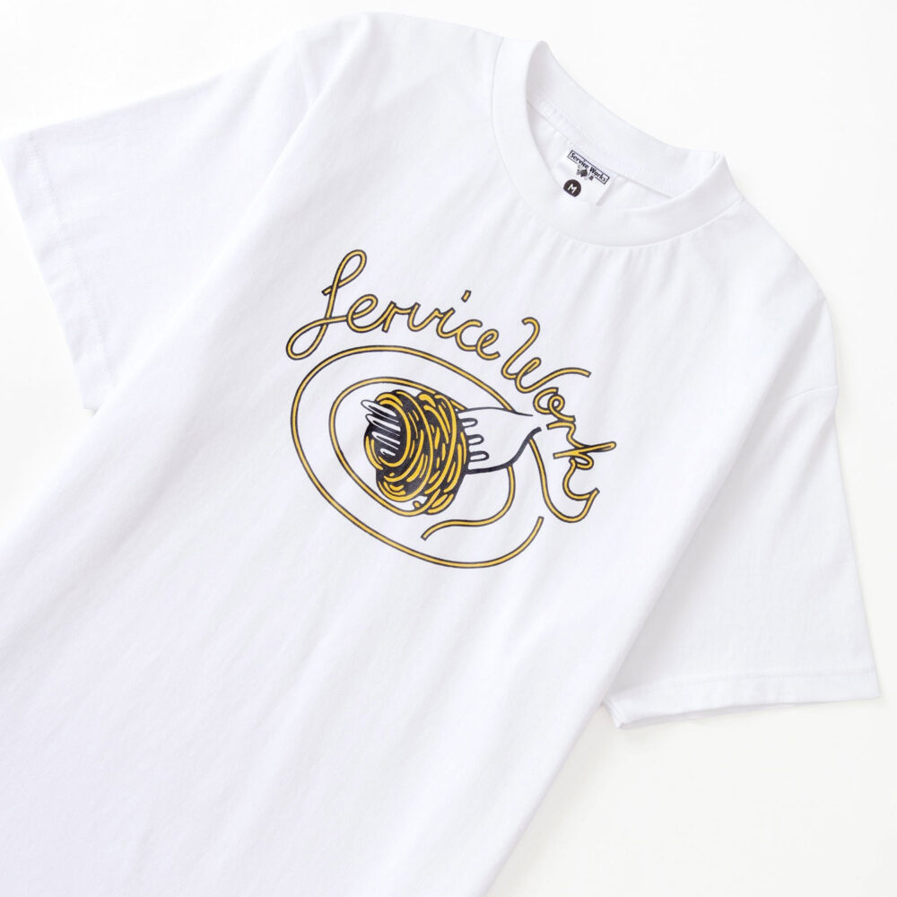 Service Works Spaghetti Tee - White