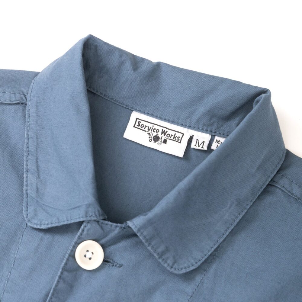 Service Works Tech Twill Easy Chef Shirt - Slate Service Works Tech Twill Easy Chef Shirt - Slate