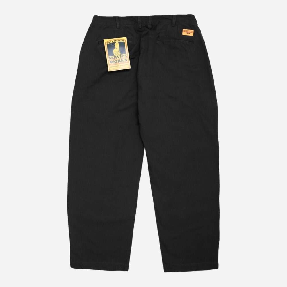 Service Works Twill Part-Timer Pant - Black Service Works Twill Part-Timer Pant - Black
