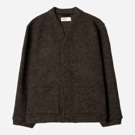 Universal Works Advance Cardigan - Brown Universal Works Advance Cardigan - Brown