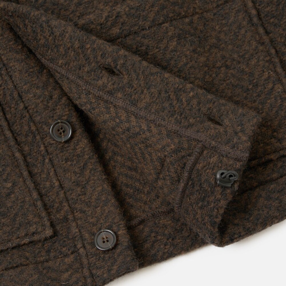 Universal Works Advance Cardigan - Brown