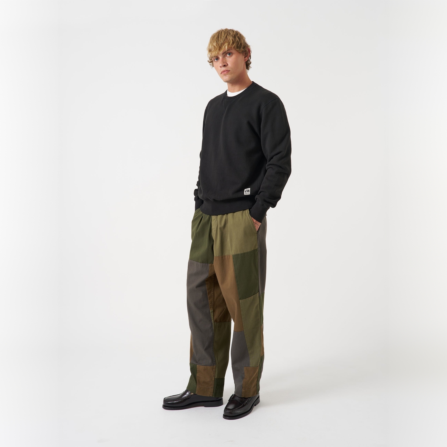 Universal Works Core Sweatshirt - Black