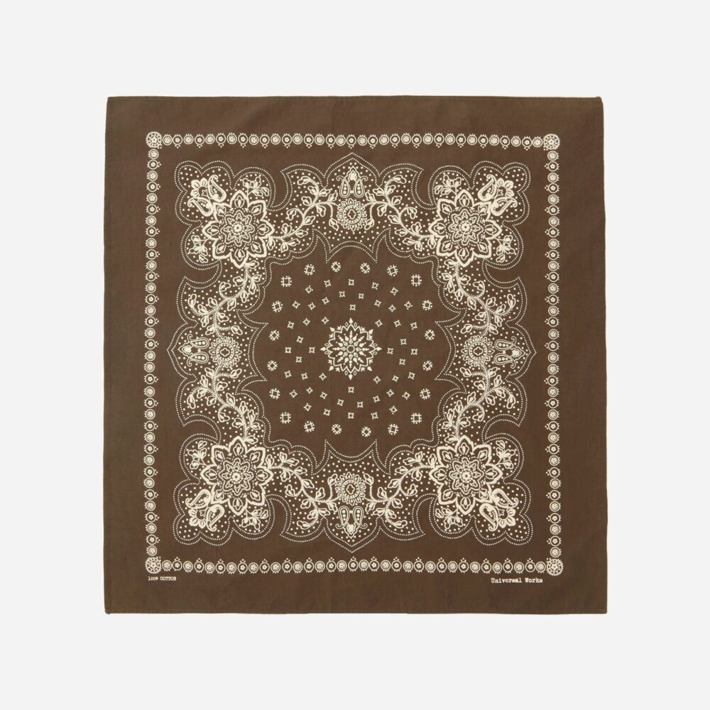 Universal Works Neckerchief - Olive Universal Works Neckerchief - Olive