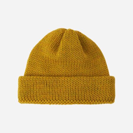 Universal Works Short Watch Cap - Mustard Universal Works Short Watch Cap - Mustard