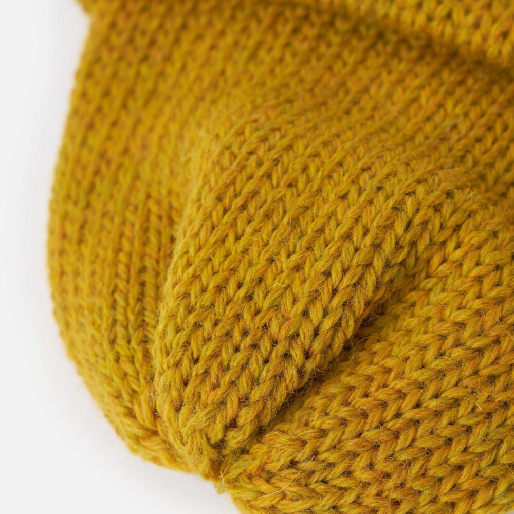 Universal Works Short Watch Cap - Mustard
