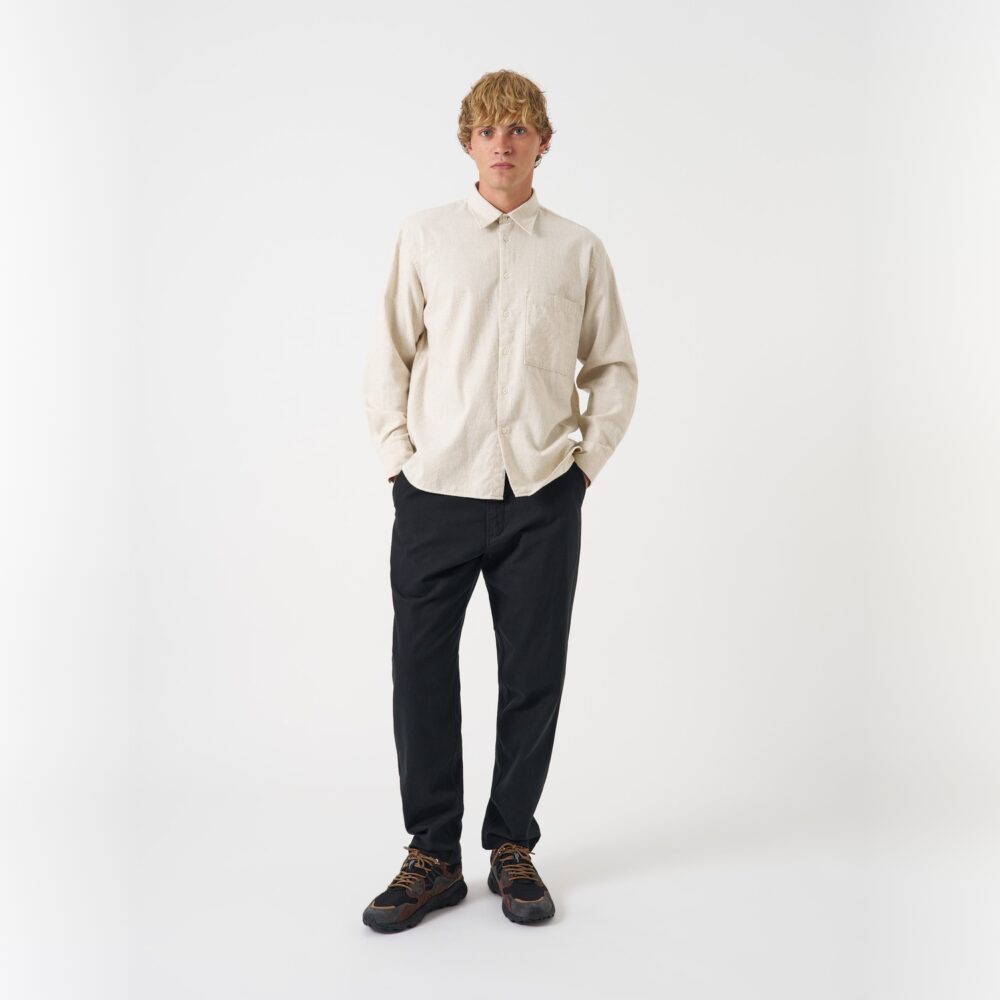 Universal Works Square Pocket Shirt - Ecru
