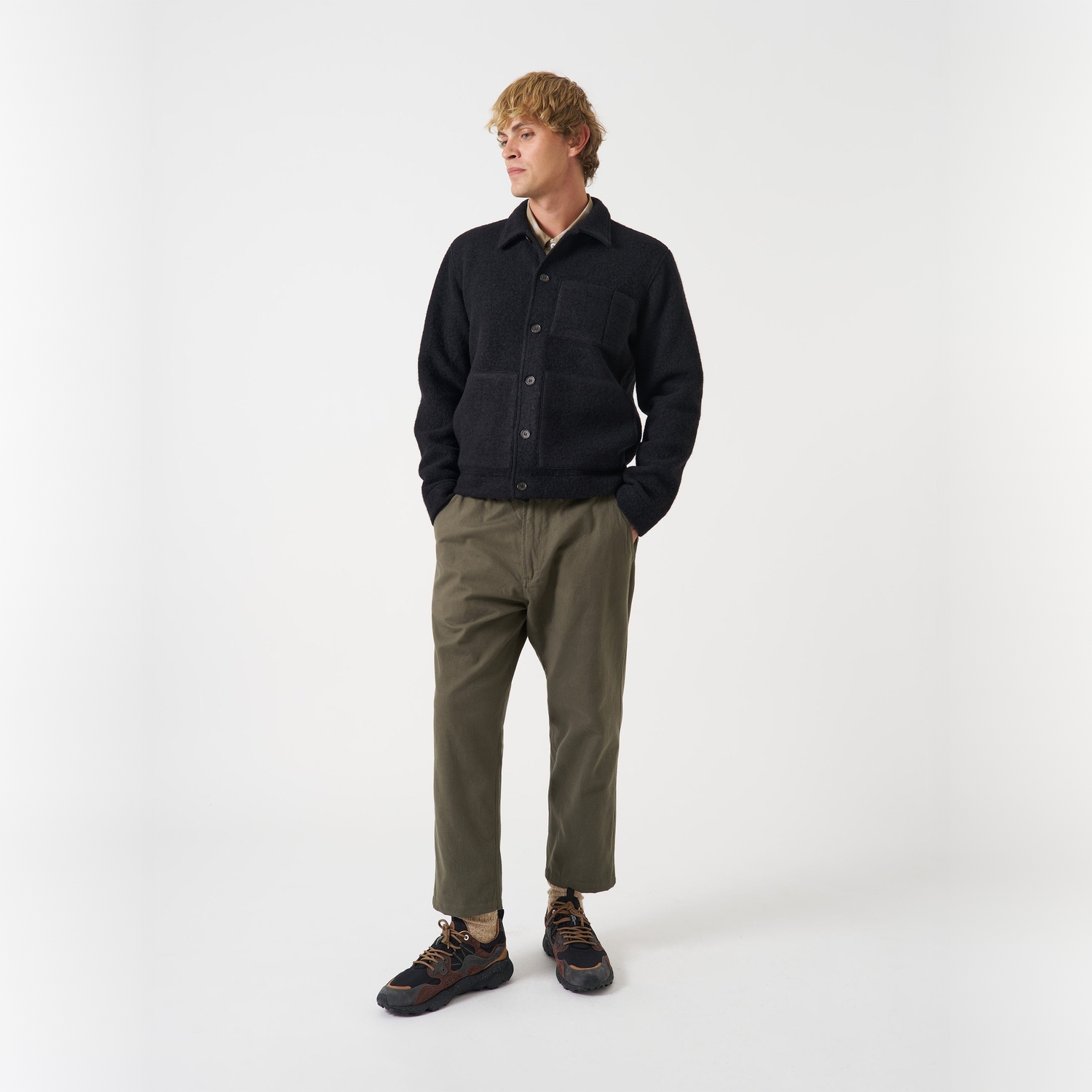 Universal Works Uniform Jacket - Black