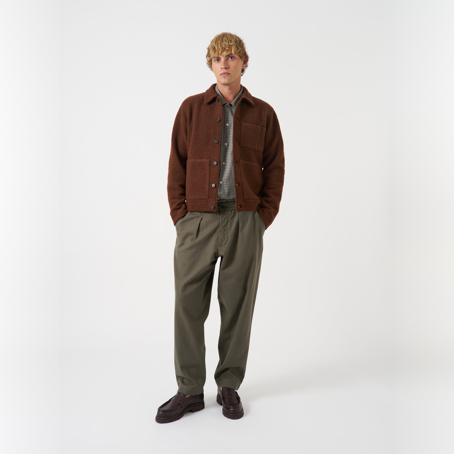 Universal Works Uniform Jacket - Cacao
