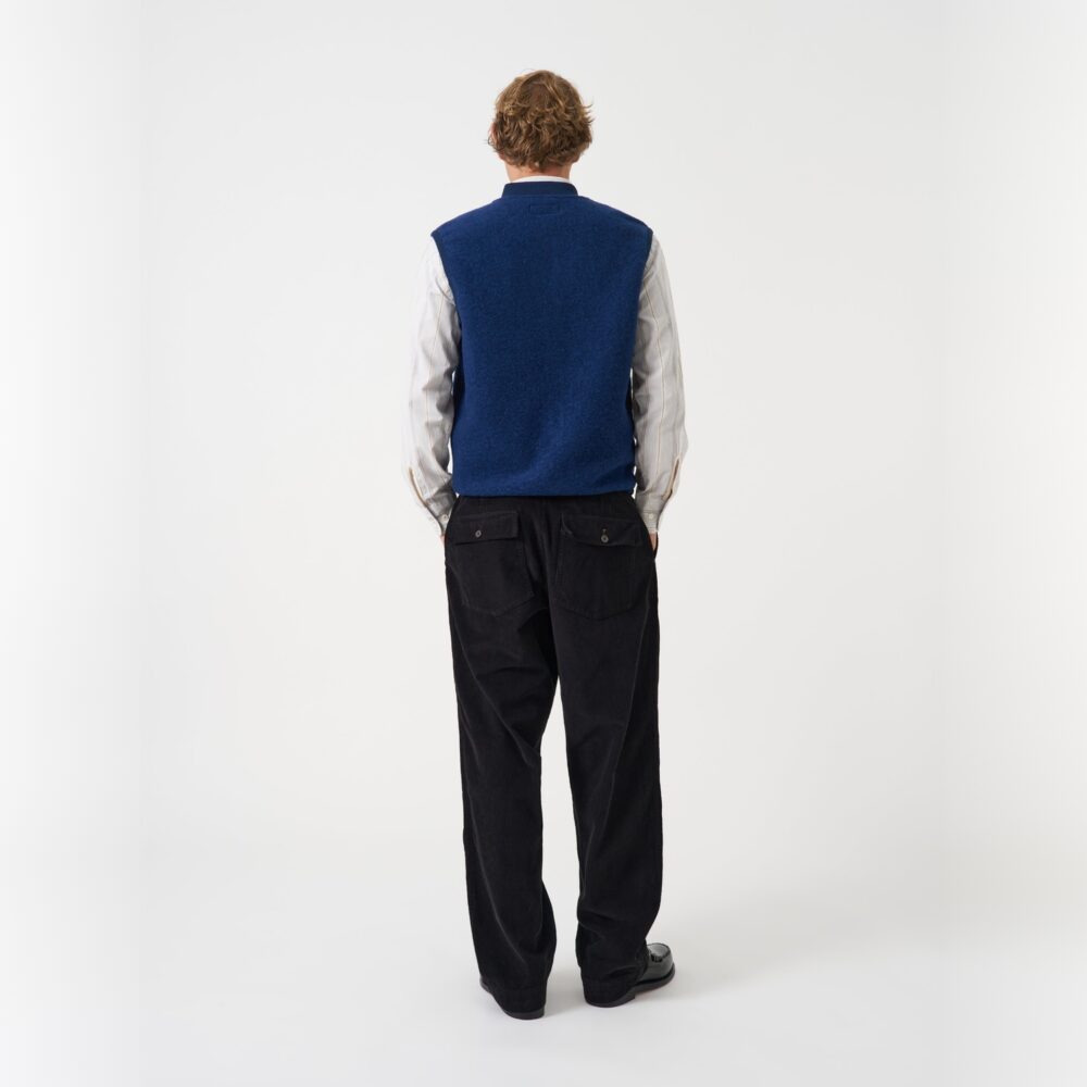 Universal Works Zip Waistcoat - Indigo Universal Works Zip Waistcoat - Indigo