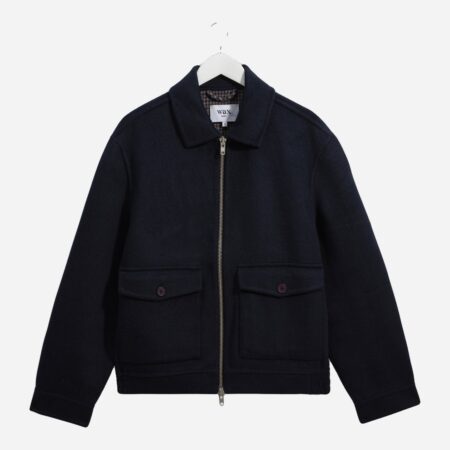 Wax London Hamblin Jacket - Navy Wax London Hamblin Jacket - Navy