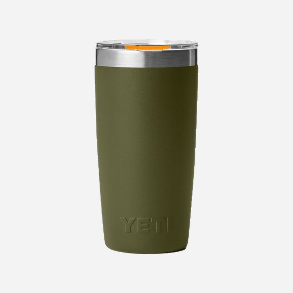 YETI Rambler 10 Oz Tumbler - Olive/King Crab Orange YETI Rambler 10 Oz Tumbler - Olive/King Crab Orange