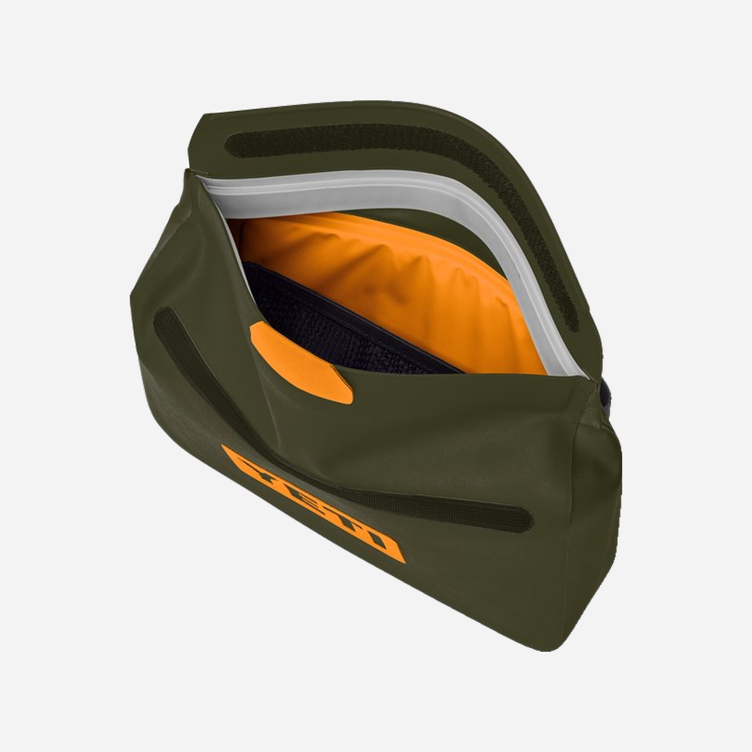 YETI Sidekick Dry 3L Waterproof Gear Case - Olive/King Crab