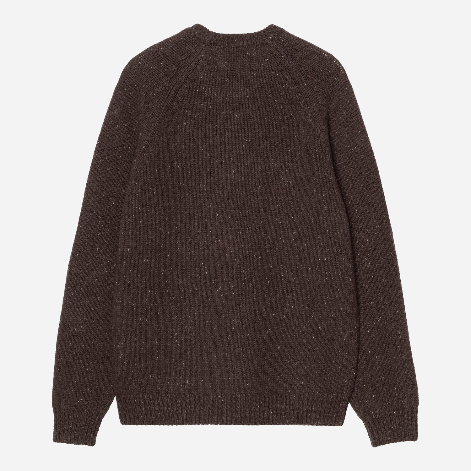 Carhartt WIP Anglistic Knitted Sweater - Speckled Tobacco