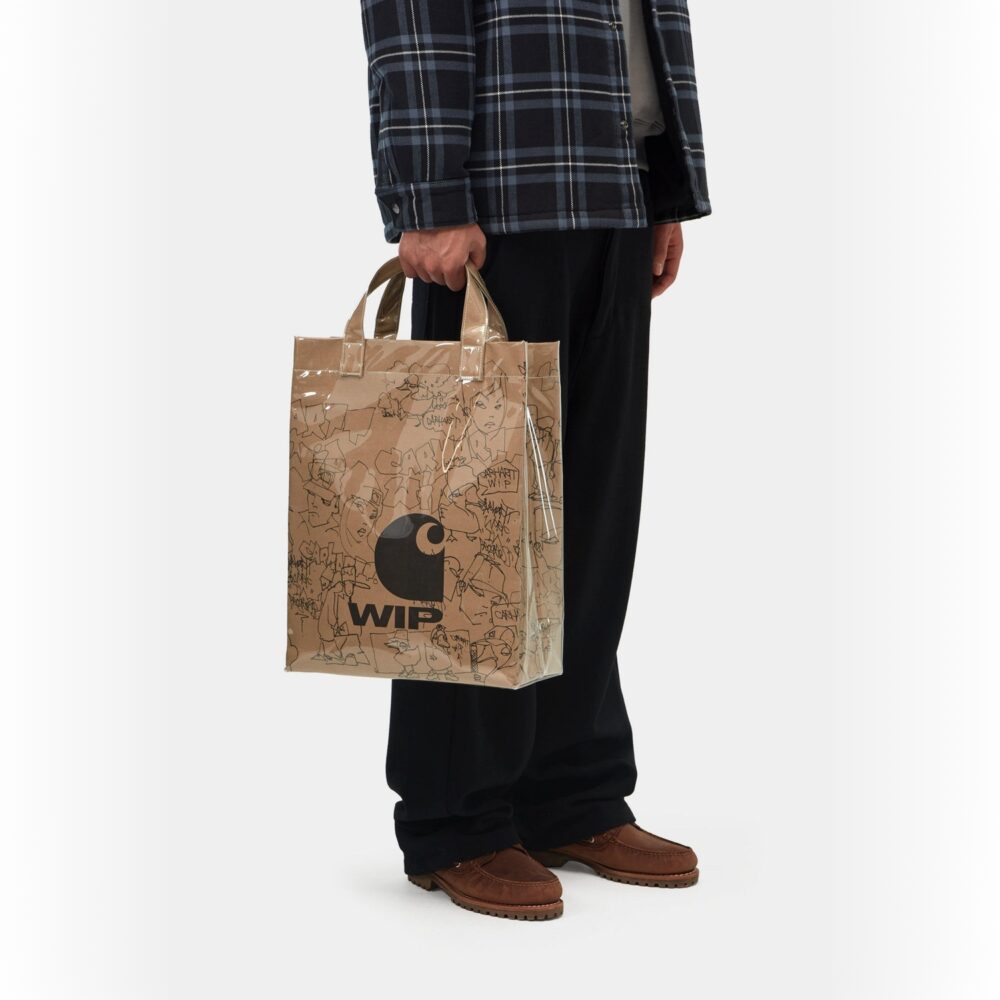 Carhartt WIP Blinkerfluid Paper Bag - Brown Carhartt WIP Blinkerfluid Paper Bag - Brown